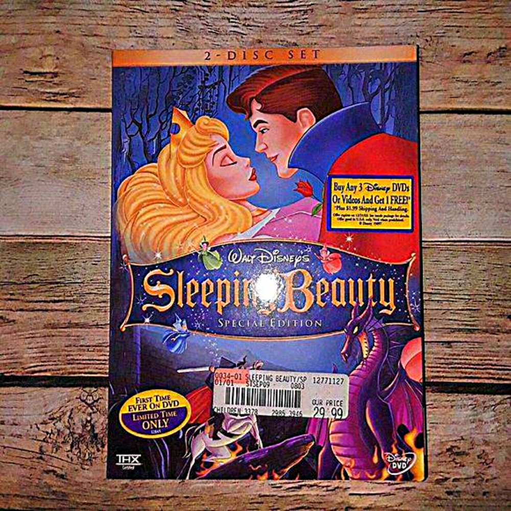 Sleeping‎ Beauty (DVD, 2003, 2-Disc Set, Newly Restored Frame by Frame Transfer)